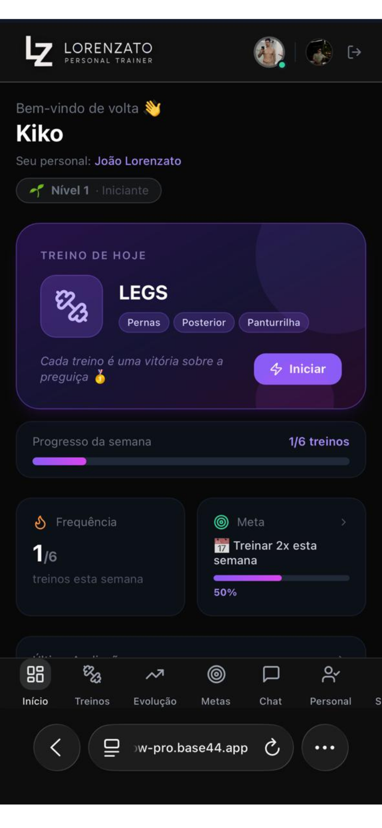 Check-in de Alunos
