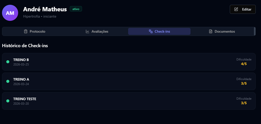 Resultado do aluno